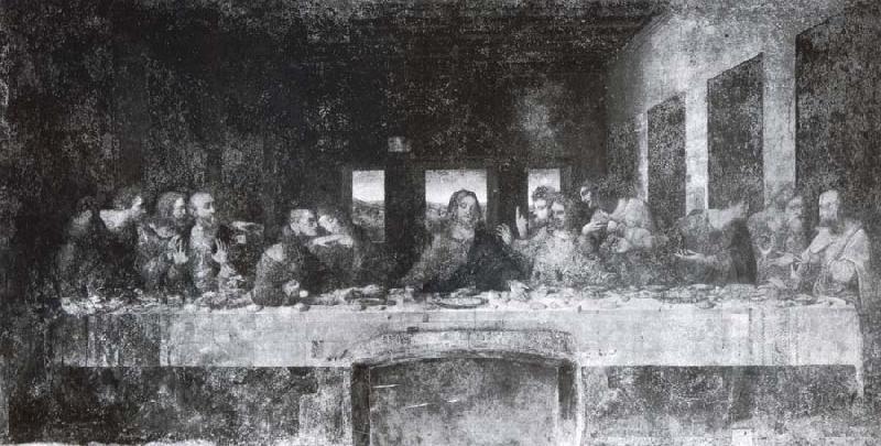 LEONARDO da Vinci The last dinner oil painting image